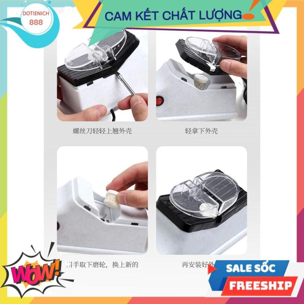 [SALE] [FREESHIP❤️] MÁY MÀI DAO KÉO MINI ĐA NĂNG - MÁY MÀI DAO CHẠY BẰNG ĐIỆN 220V TỰ ĐỘNG -giadung888