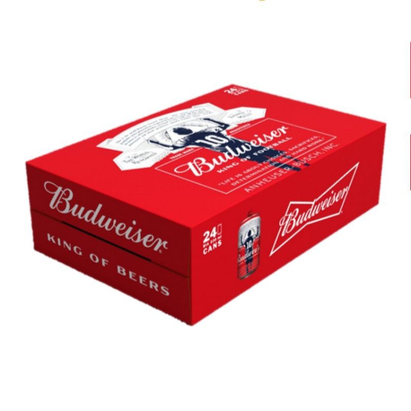 BIA BUDWEISER THÙNG 24 LON 330ml [Cao cấp]