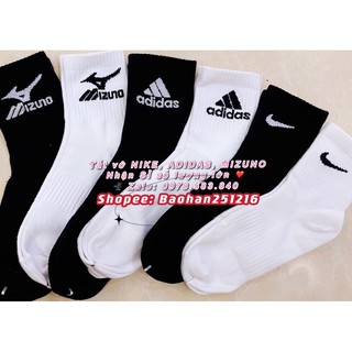 [GIÁ TỐT - HÀNG CÓ SẴN SLL] Xưởng Cung Cấp Tất Dệt Kim Nike, Adidas, Mizuno GIÁ TỐT