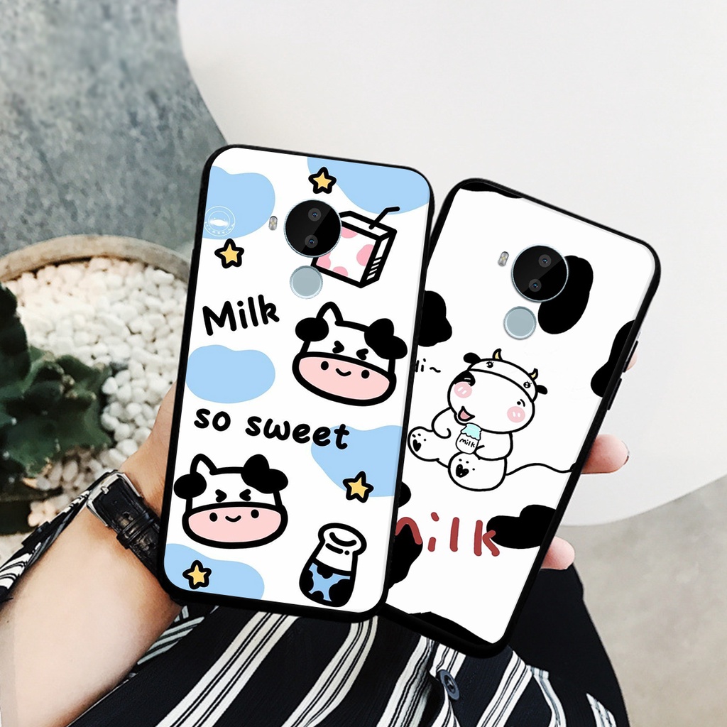 Ốp lưng Nokia Nokia 3.4 - Nokia C20 - Nokia C30 - Nokia G10 bò sữa trend cực hot cute