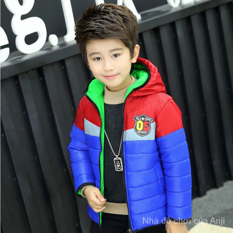 New Cotton Clothing Children Short Coat Winter Coat Thick Cotton