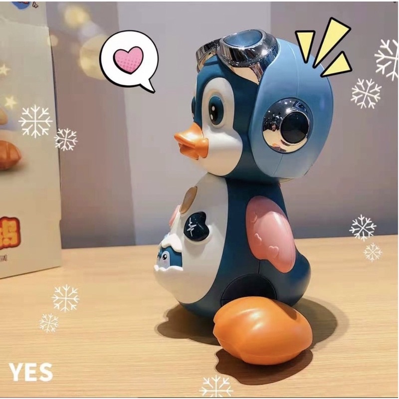 Đồ chơi chim cánh cụt nhảy múa phát nhạc điện tử cho bé