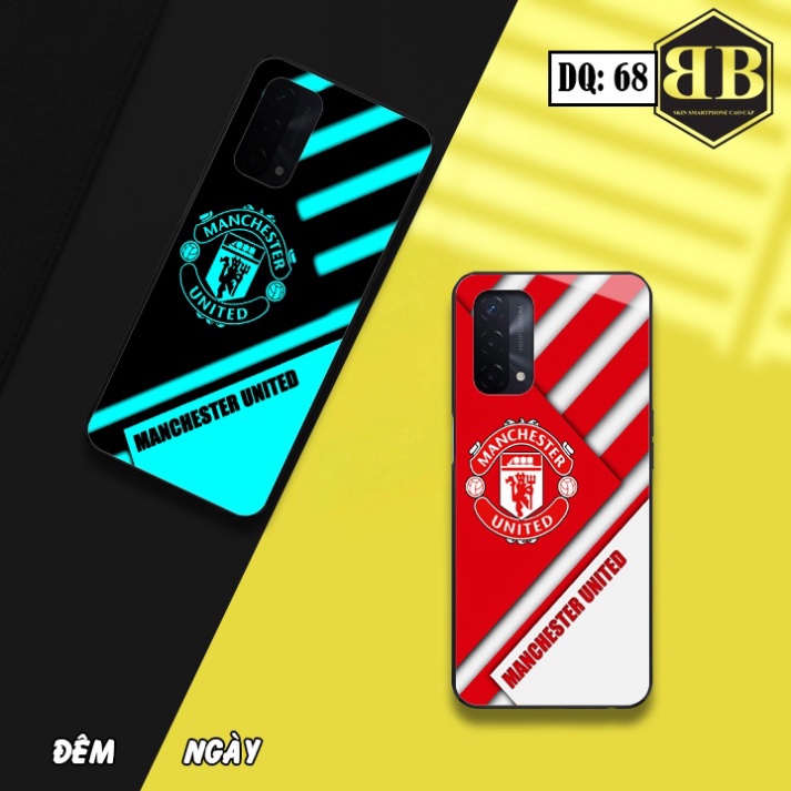 Ốp lưng kính Dạ Quang Oppo A74 4G / F19 phát sáng trong đêm bao ngầu