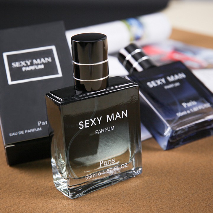 NƯỚC HOA NAM SEXY MAN 55ML LỊCH LÃM ( xanh-đen )