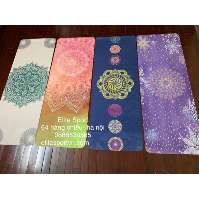 Thảm yoga du lịch cao cấp Elite Sport tặng kèm túi đựng