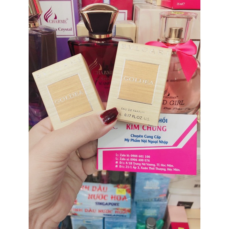Nước hoa BVL Gold mini