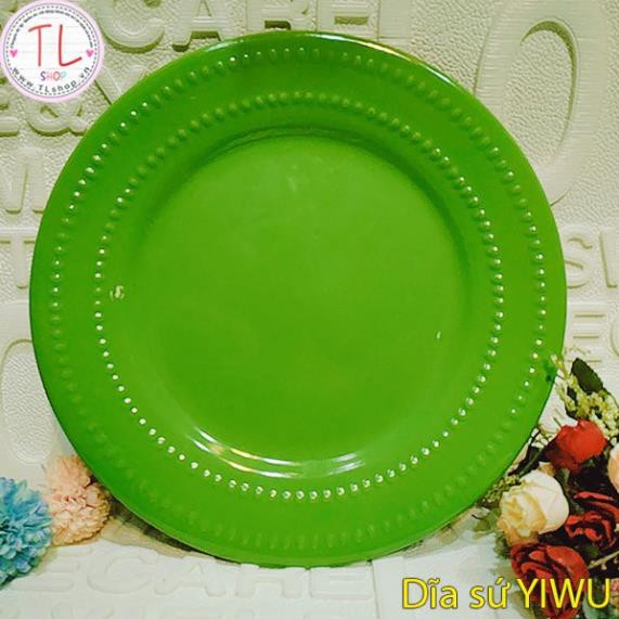 DĨA SỨ YIWU HỌA TIẾT  NỔI