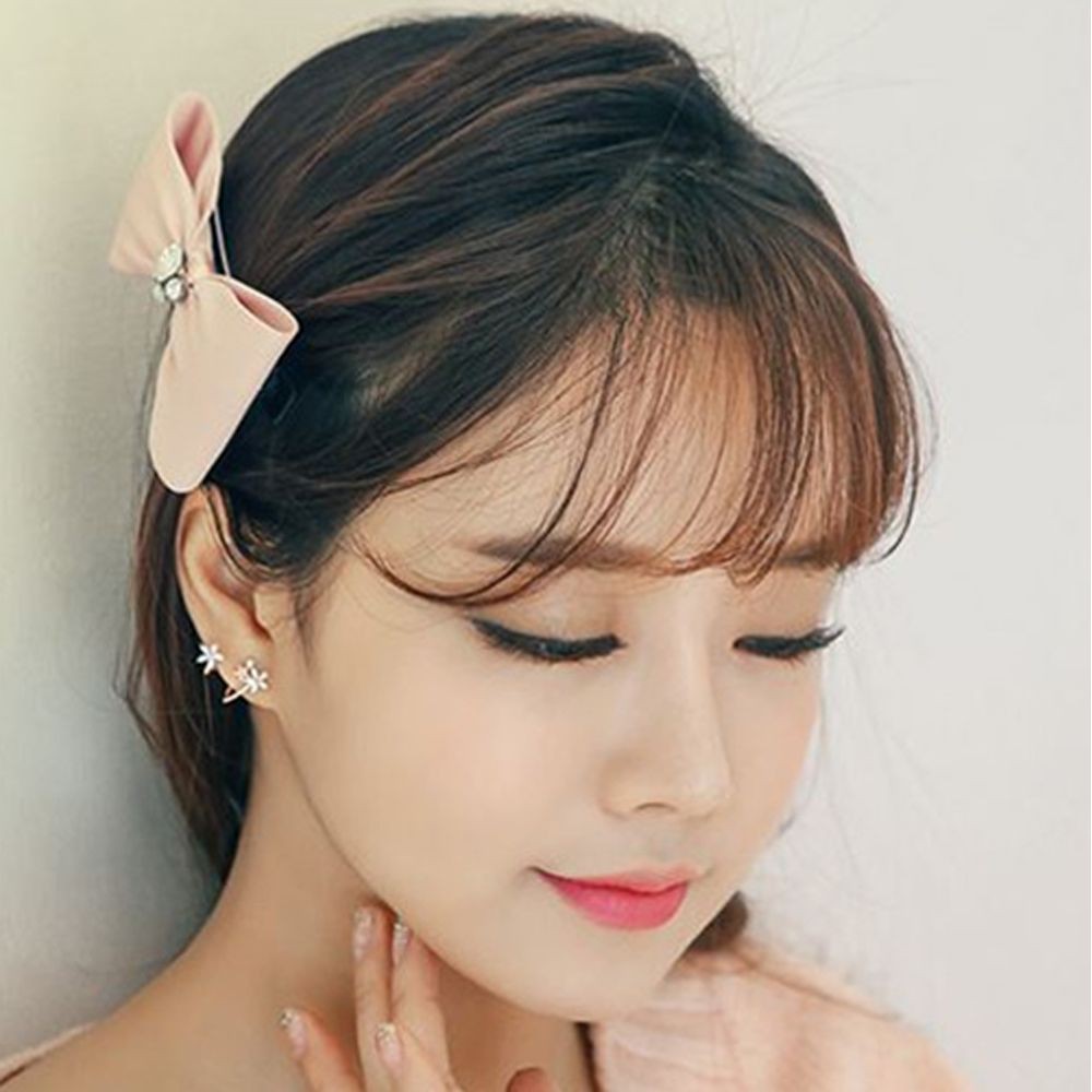 Khuyên tai hoa mạ bạc 925 thời trang cho nữ