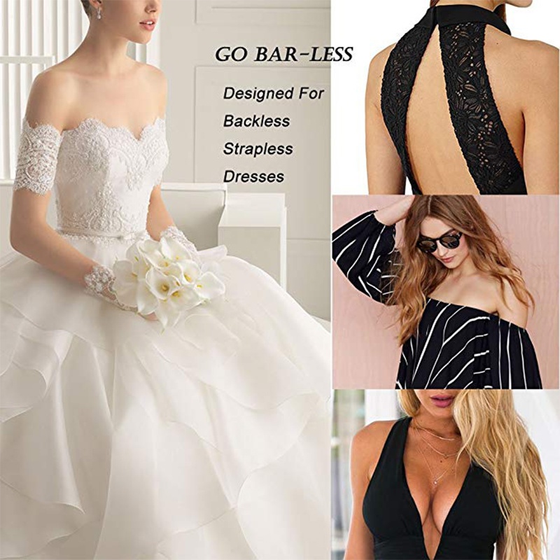 Miếng Dán Nâng Ngực Silicone Hình Chữ U Gợi Cảm Cho Nữ