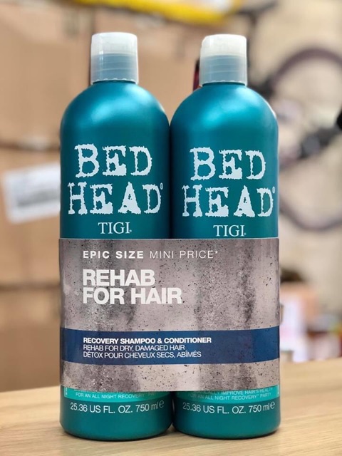 CẶP DẦU GỘI XẢ TIGI BED HEAD 750ml