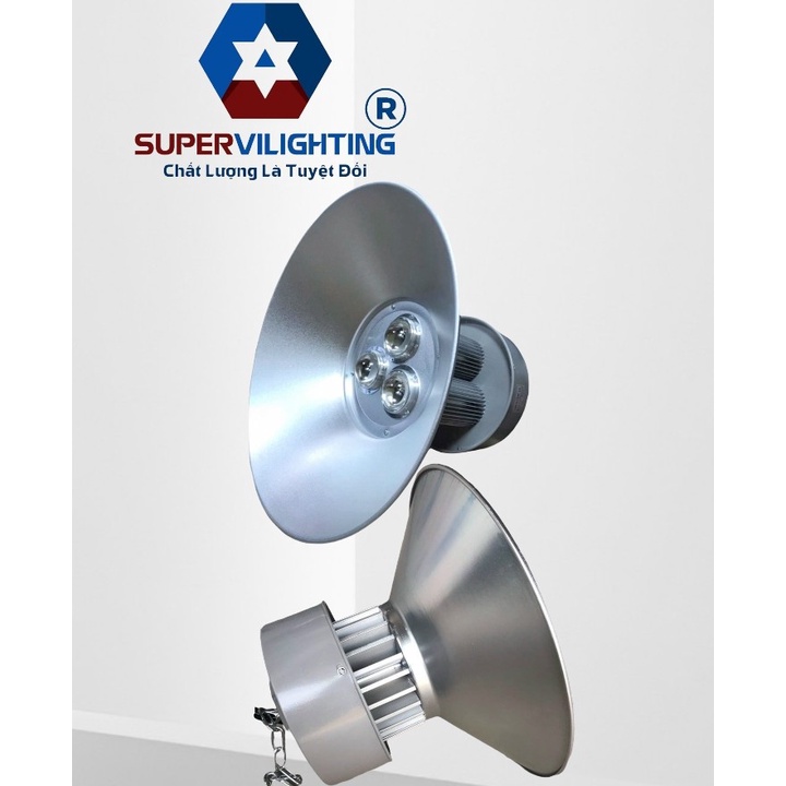Đèn nhà Xưởng HIGHBAY, SuperVilighting, MS HIGH-SPRO, CRI&gt;90, RA&gt;80, Bảo hành 24 tháng