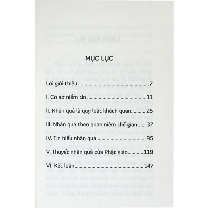 Sách Tin Hiểu Nhân Quả