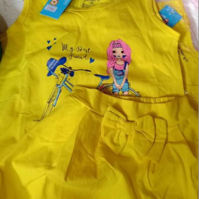 Combo set vay xuat khau cho be