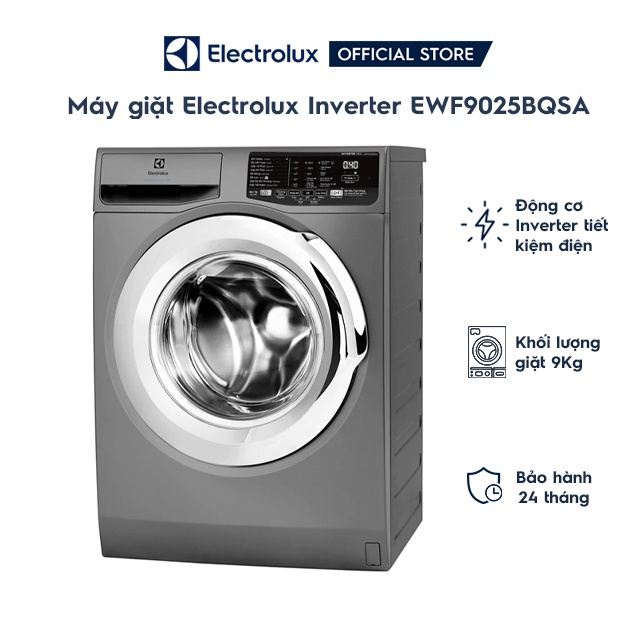 [Mã ELHA22 giảm 5% đơn 300K] Máy Giặt Cửa Trước Inverter Electrolux EWF9025BQ