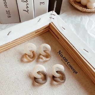 Bông tai nữ dalziel earrings no09 concept kt069