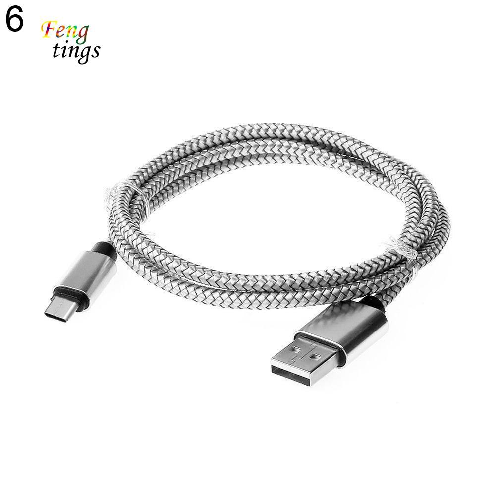 Dây cáp sạc và truyền dữ liệu cổng Type C 1/2/3m chất lượng cao