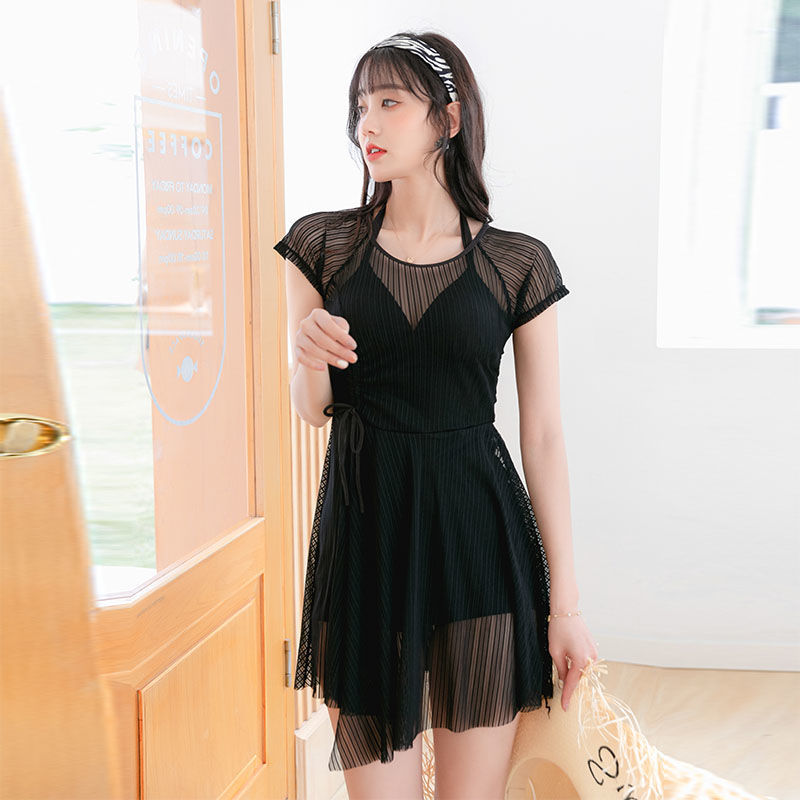 Đồ Bơi Một Mảnh Phối Lưới Phong Cách Hàn Quốc Quyến Rũ Cho Nữ | BigBuy360 - bigbuy360.vn