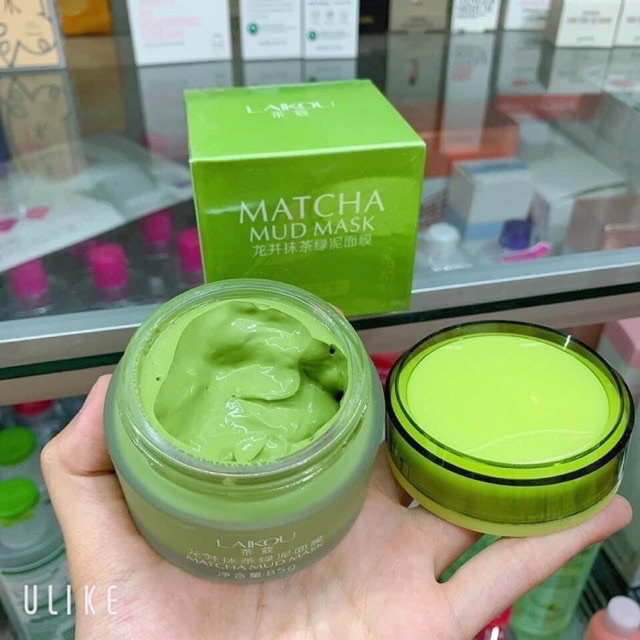 HŨ MẶT NẠ BÙN TRÀ XANH GIẢM MỤN DƯỠNG TRẮNG MATCHA LAIKOU
