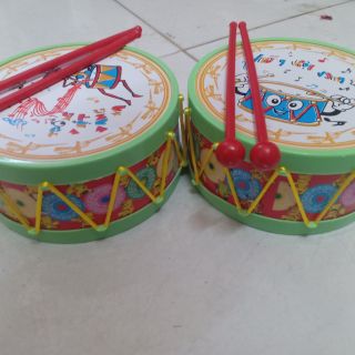 Trống nhựa trẻ em 15cm