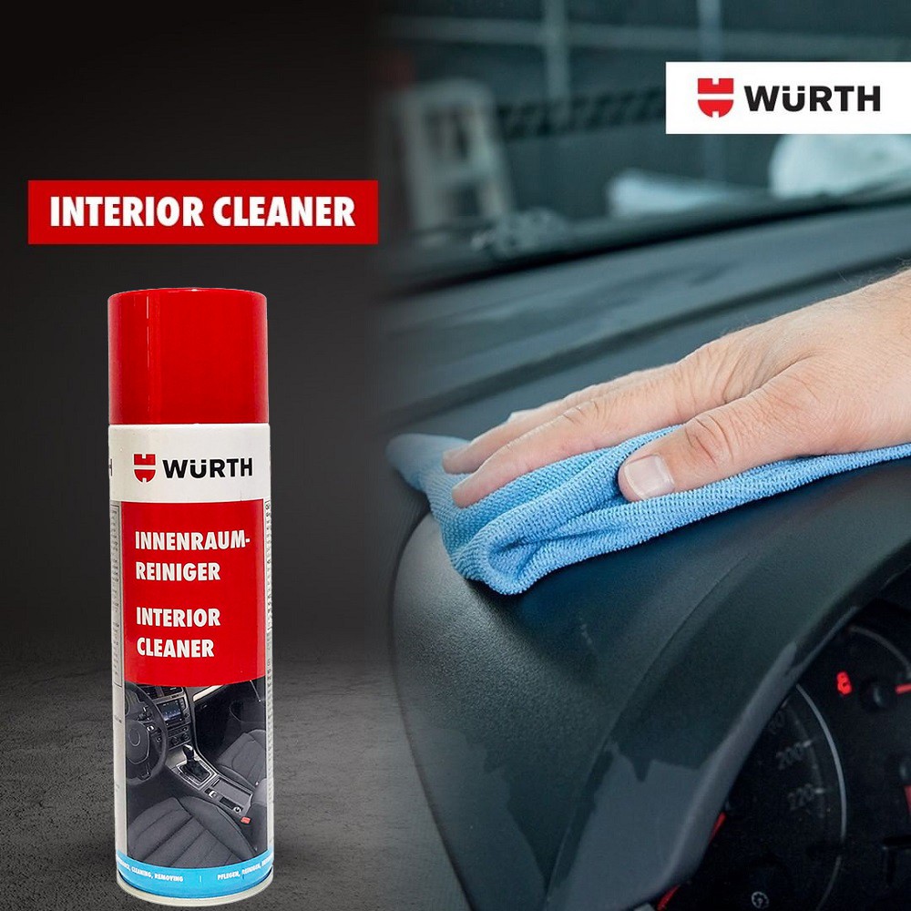 Vệ sinh nội thất hoạt tính wurth interior cleaner 500ml