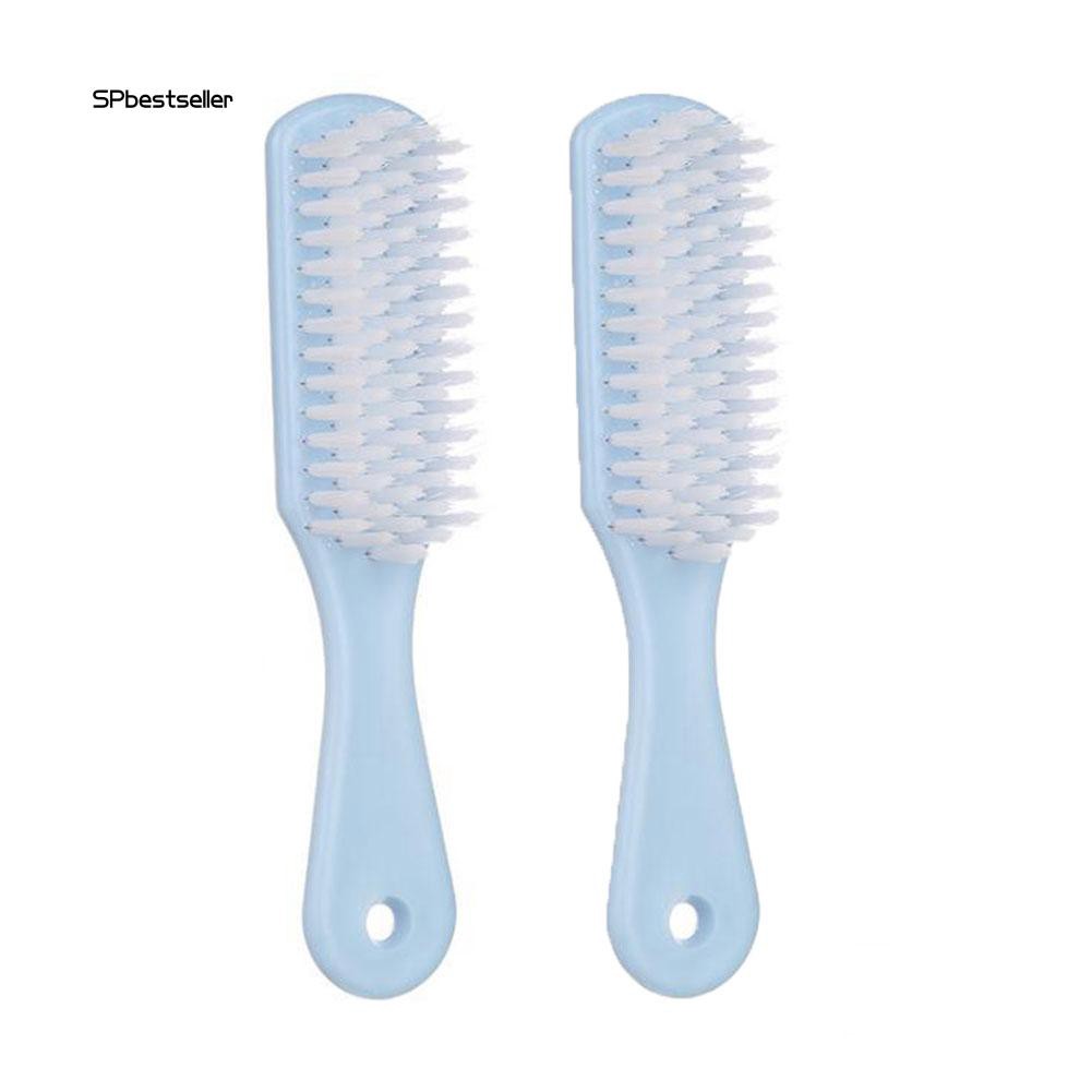 Bàn chải cán nhựa lông mềm vệ sinh giày dép đa năng tiện dụng