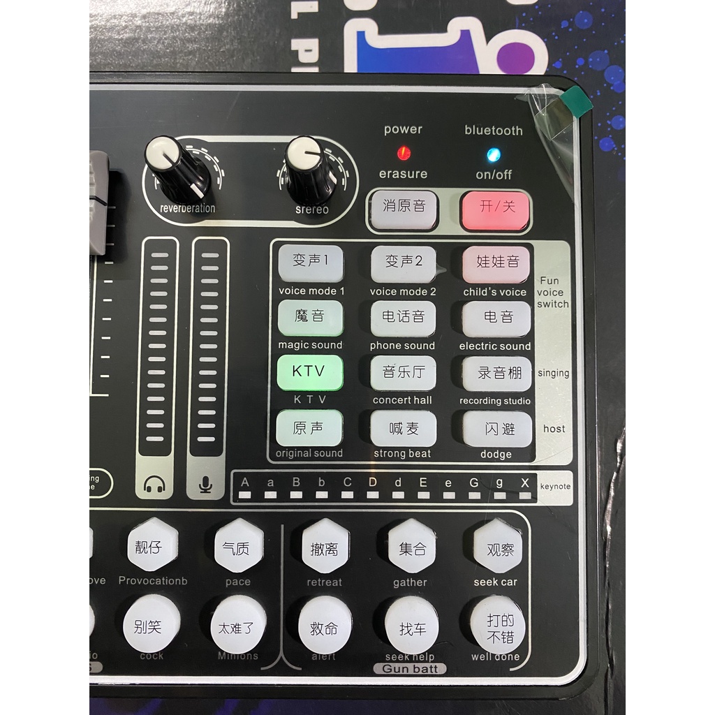 Sound Card H9 Livestream, Thu Âm, Live Tiktok, Bigo. Âm Thanh Sống Động, Dễ Dàng Sử Dụng, Kết Nối Bluetooth