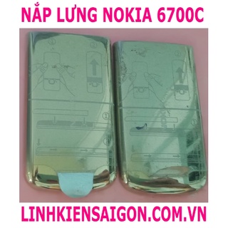 Nắp lưng nokia 6700c màu vàng