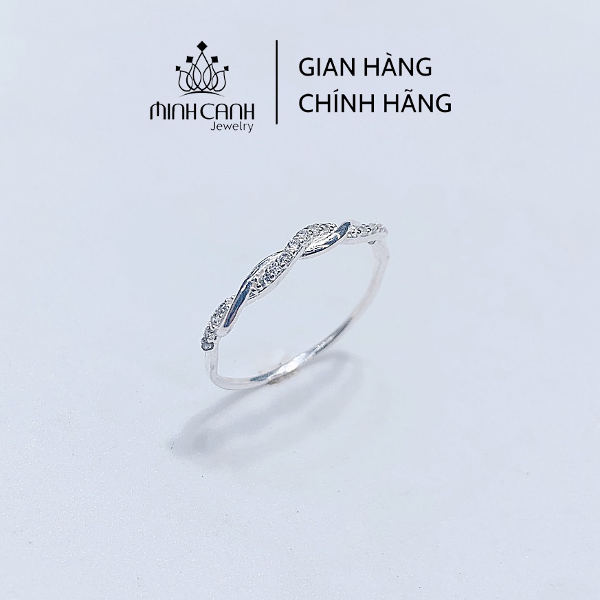 Nhẫn Bạc Mảnh Xoắn Minh Canh Jewelry