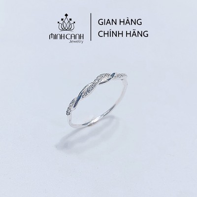 Nhẫn Bạc Mảnh Xoắn Minh Canh Jewelry