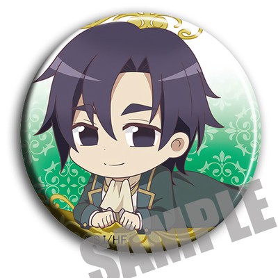 Huy hiệu IN HÌNH Chuyển sinh trở thành tiểu thư độc ác chỉ toàn Flag hủy diệt trong otome game anime chibi