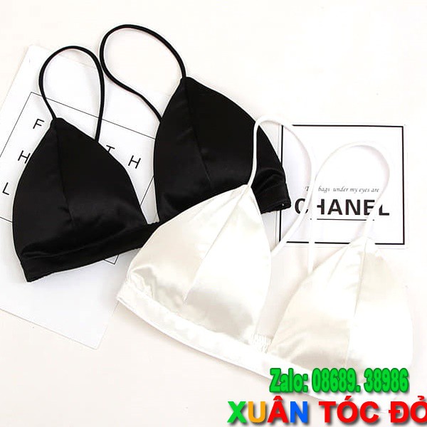 SỈ ZALO RẺ HƠN NHIỀU_ Áo Bra Trơn Bóng Đen & Trắng B024