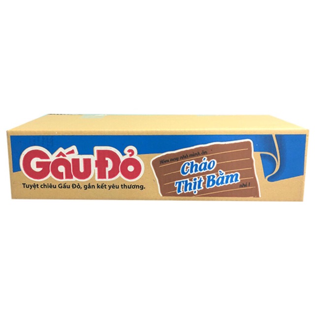 Cháo gấu đỏ combo 10 gói