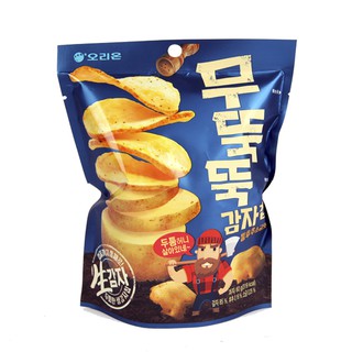 Orion snack khoai tây chiên - (오리온) 무뚝뚝 감차칩 - Khoai tây lát chiên giòn - Gói 60g - Đồ ăn vặt - Hàng nội địa Hàn Quốc