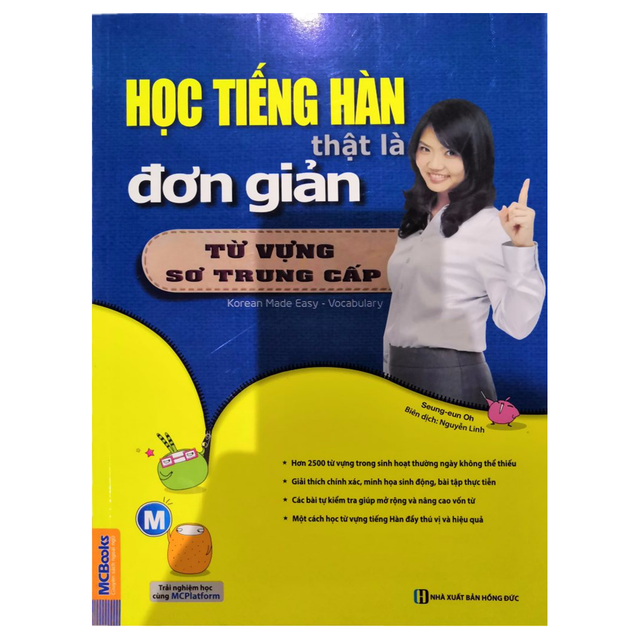 Sách - Học Tiếng Hàn Thật Là Đơn Giản - Từ Vựng Trình Độ Sơ Trung Cấp | BigBuy360 - bigbuy360.vn
