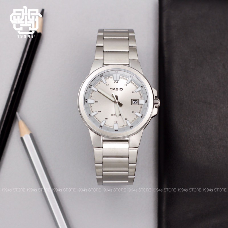 Đồng hồ nam dây thép CASIO MTP-E173D-7A CHÍNH HÃNG 41,5mm