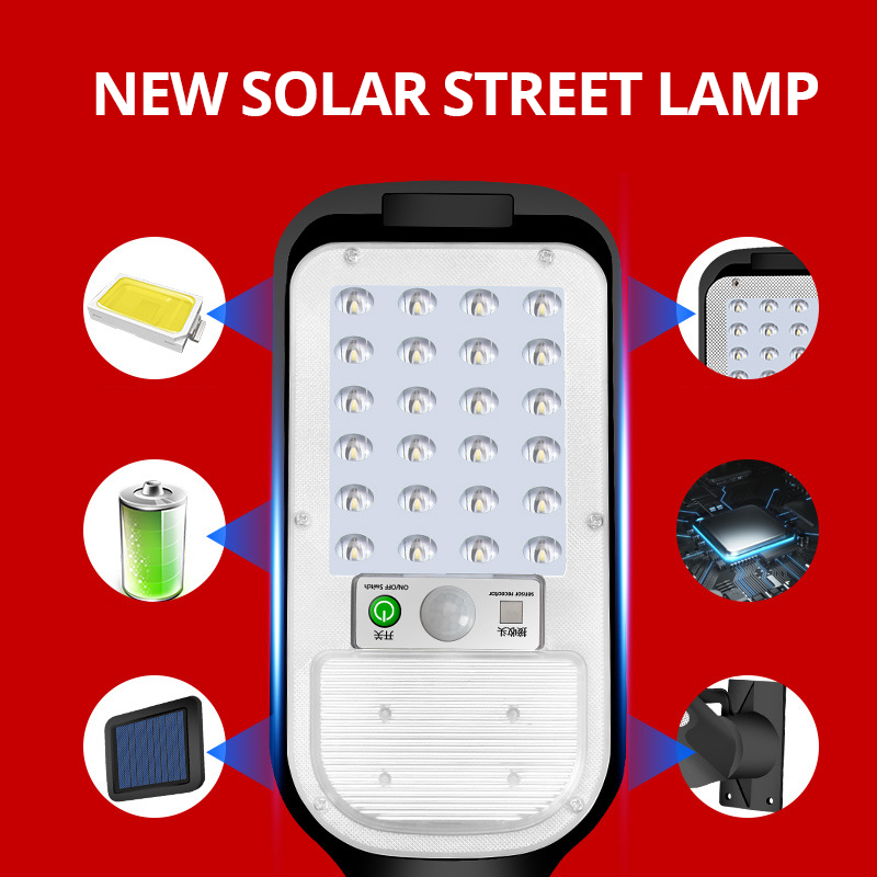 Đèn Đường Đi Ngoài Trời 2021 120w Cảm Biến Chuyển Động Chống Nước 3 Chế Độ