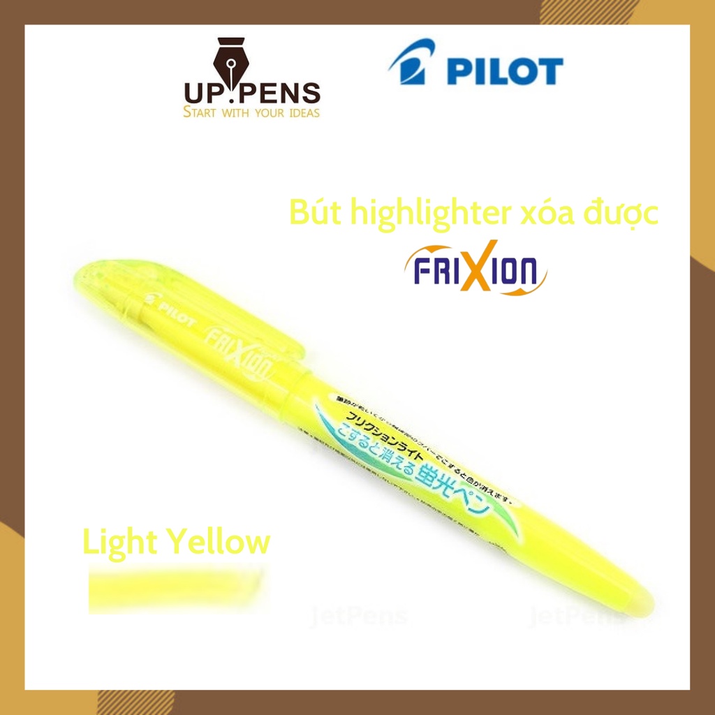 Bút dạ quang xóa được Pilot FriXion Light Erasable Highlighter- Màu vàng (Light Yellow)