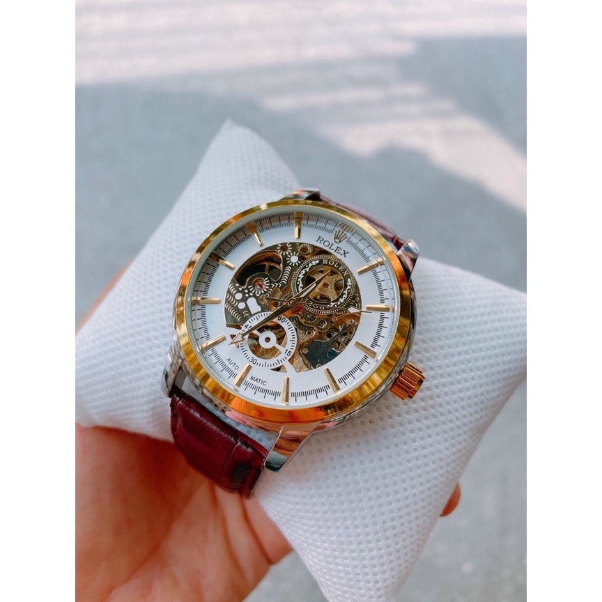 Đồng hồ đeo tay nam Rolex máy Nhật automatic giảm giá 50%.Cam kết như ảnh tự chụp. Kiểm tra hàng trước khi nhận