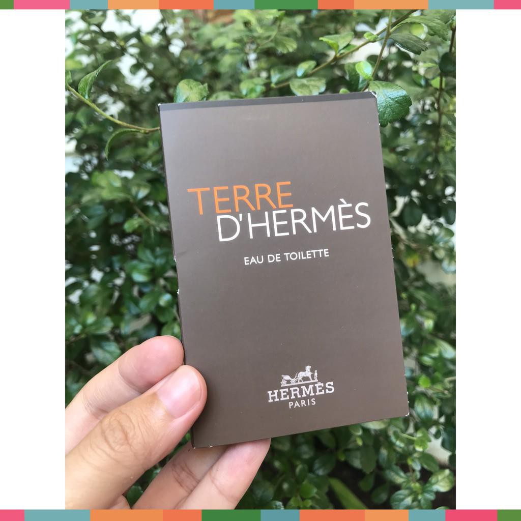 [Mẫu thử] Nước hoa Vial nam Terre D'hermes EDT 2ml