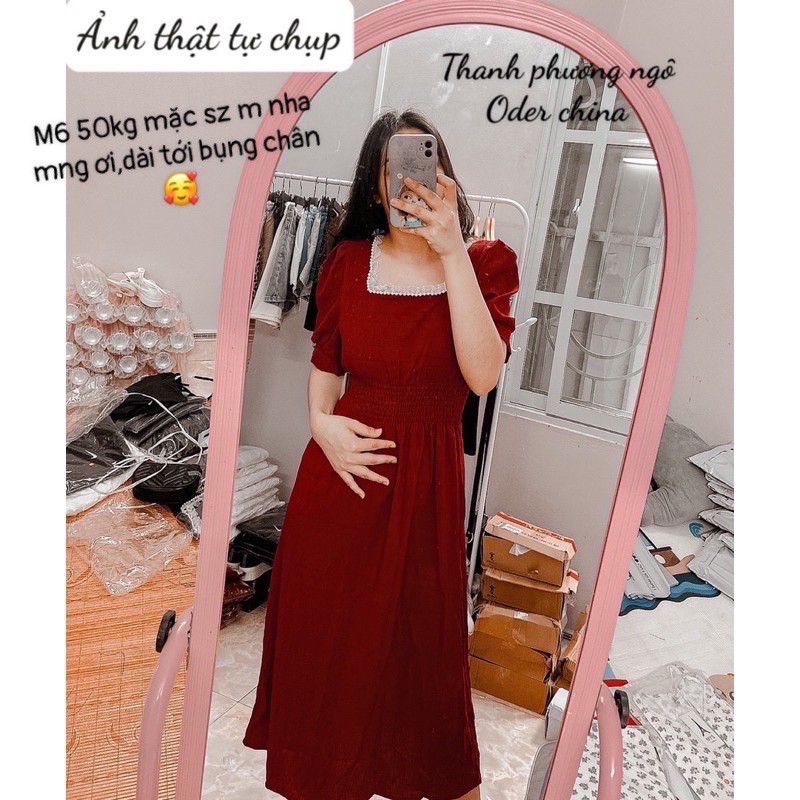 VÁY TIỂU THƯ DIỀM CỔ NGỌC SIÊU XINH | BigBuy360 - bigbuy360.vn