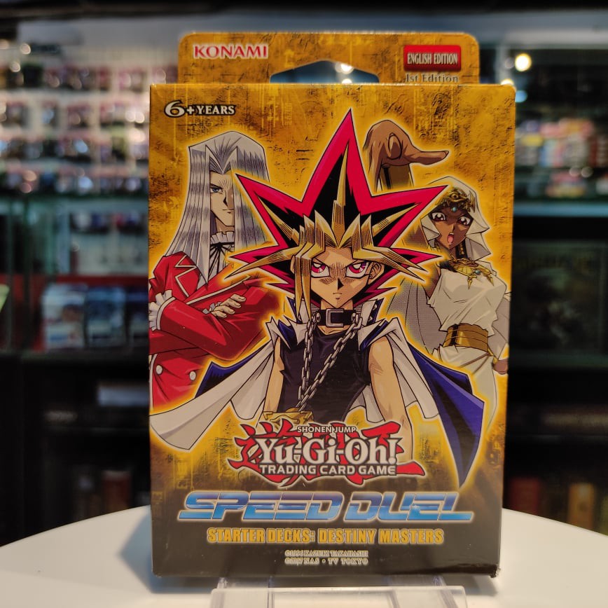 SPEED DUEL STARTER DECKS: DESTINY MASTERS - Hộp Thẻ Bài Yugioh Chính Hãng Tiếng Anh