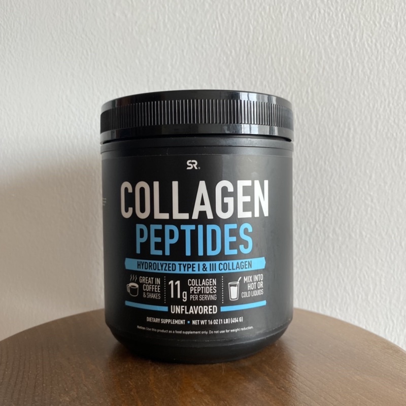 COLLAGEN PEPTIDES SR BỘT COLLAGEN THUỶ PHÂN SPORT RESEARCH TYPE I & III POWDER MẪU MỚI CỦA MỸ