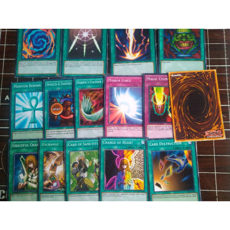Thẻ bài Yugioh bài phép bài bẫy spell trap card thông dụng