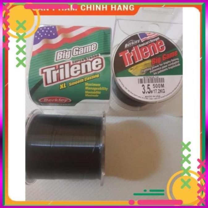 ⭐  [Xả Kho] Cước Câu Cá MỸ TRILENE Big Game 500m Đủ Size Siêu Biền Chống sờn