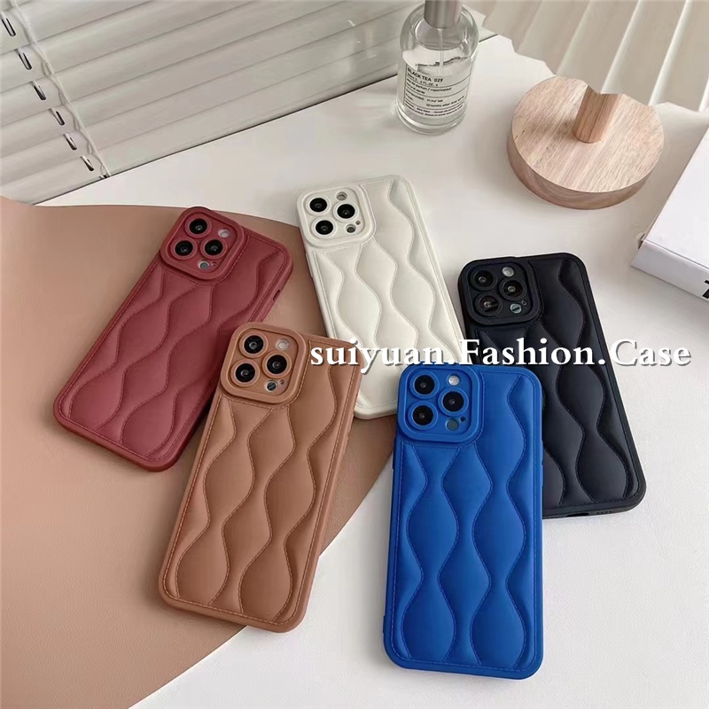 Ốp Điện Thoại Silicon Hình Vuông Màu Trơn Bảo Vệ Ống Kính Máy Ảnh Cho iphone 12 11 pro max xs xs max Xr 7 8 plus