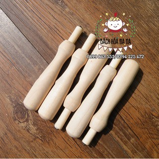 Bút gỗ giữ kim chọc len- kim chọc len- phụ kiện làm thú len chọc-bách hóa na na