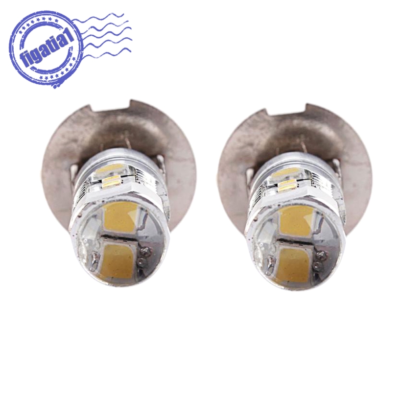 Set 2 Bóng Đèn Led H3 2323 10smd 12v-24v 6500k Cho Xe Hơi