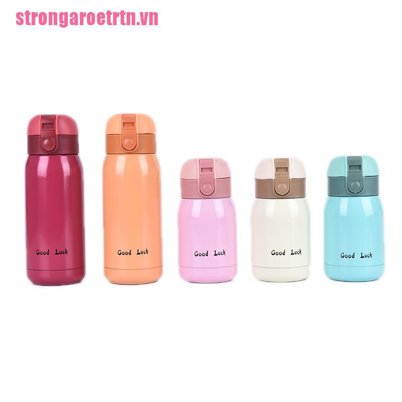 THERMOS 1 Bình Nước Giữ Nhiệt Mini Bằng Thép Không Gỉ Cho Bé