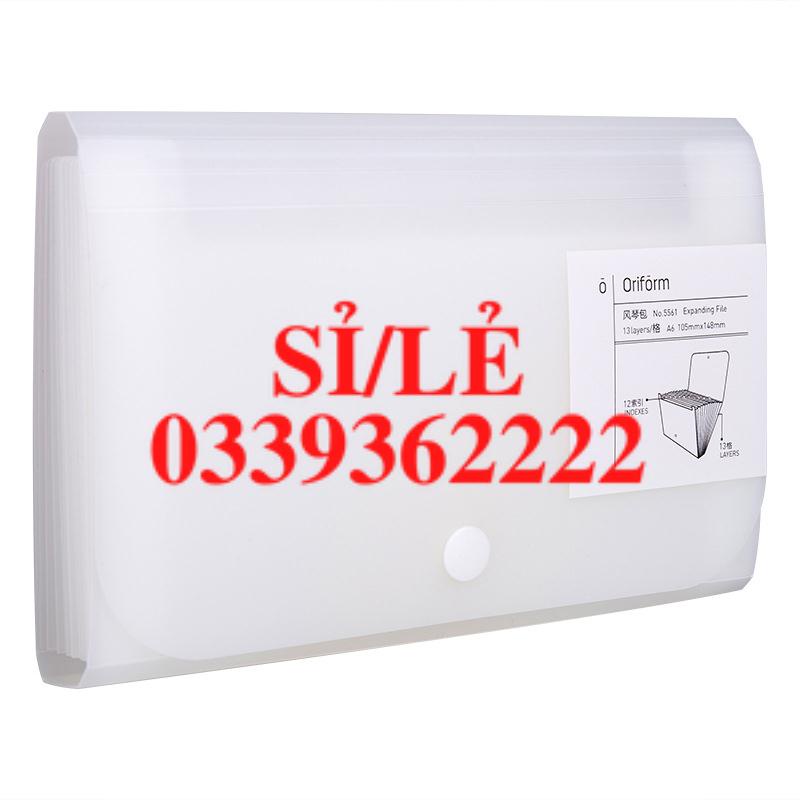 Túi Đựng Tài Liệu Đa Năng Deli 5561 13 Ngăn Khổ A6  HAIANHSHOP