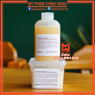 DẦU GỘI XẢ DAVINES NOUNOU 250ML - CHÍNH HÃNG